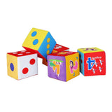 Max Jumbo Foam Playing Dice Game Carnival School Supplies 6 Inch Dot Dice