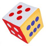 Max Jumbo Foam Playing Dice Game Carnival School Supplies 6 Inch Dot Dice