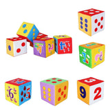 Max Jumbo Foam Playing Dice Game Carnival School Supplies 6 Inch Dot Dice