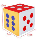 Max Jumbo Foam Playing Dice Game Carnival School Supplies 6 Inch Dot Dice