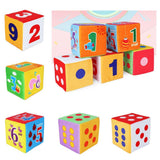 Max Jumbo Foam Playing Dice Game Carnival School Supplies 6 Inch Dot Dice