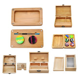 Max Portable Wooden Storage Box Holder Hand Cigarette Tool Box Case AC325