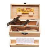 Max Portable Wooden Storage Box Holder Hand Cigarette Tool Box Case AC325