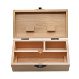Max Portable Wooden Storage Box Holder Hand Cigarette Tool Box Case AC325