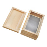 Max Portable Wooden Storage Box Holder Hand Cigarette Tool Box Case AC333