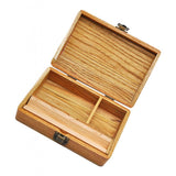 Max Portable Wooden Storage Box Holder Hand Cigarette Tool Box Case AC341