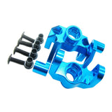 Max RC Steering Hub Carrier(L/R) Fit WLtoys 1/12 12428 12423  12429  FY03 Blue