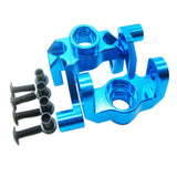 Max RC Steering Hub Carrier(L/R) Fit WLtoys 1/12 12428 12423  12429  FY03 Blue