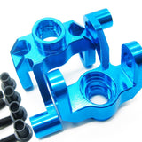 Max RC Steering Hub Carrier(L/R) Fit WLtoys 1/12 12428 12423  12429  FY03 Blue