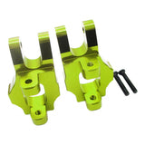 Max Aluminum Front C Hub Carrier(L/R) Parts for 1/12 Wltoys 12428 12423 Green