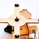 Max 3D Wooden Puzzle Merry-go-round DIY Craft Kits Building Assembly Toy Gift