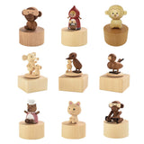 Max Rotating Animal Eight Music Box Creative Festival Gift Decor elephant