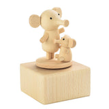 Max Rotating Animal Eight Music Box Creative Festival Gift Decor elephant