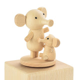 Max Rotating Animal Eight Music Box Creative Festival Gift Decor elephant