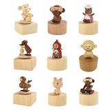 Max Rotating Animal Eight Music Box Creative Festival Gift Decor elephant