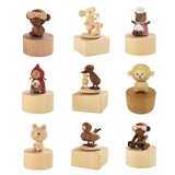 Max Rotating Animal Eight Music Box Creative Festival Gift Decor elephant