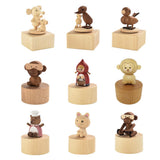 Max Rotating Animal Eight Music Box Creative Festival Gift Decor elephant