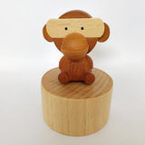 Max Rotating Animal Eight Music Box Creative Festival Gift Decor big monkey