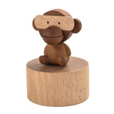 Max Rotating Animal Eight Music Box Creative Festival Gift Decor big monkey