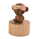 Max Rotating Animal Eight Music Box Creative Festival Gift Decor big monkey