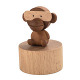 Max Rotating Animal Eight Music Box Creative Festival Gift Decor big monkey