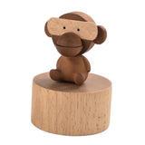 Max Rotating Animal Eight Music Box Creative Festival Gift Decor big monkey