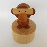 Max Rotating Animal Eight Music Box Creative Festival Gift Decor big monkey