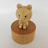 Max Rotating Animal Eight Music Box Creative Festival Gift Decor cat