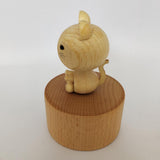 Max Rotating Animal Eight Music Box Creative Festival Gift Decor cat