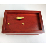 Max Wooden Jewelry Music Box Creative Crafts Gift red