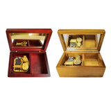 Max Wooden Jewelry Music Box Creative Crafts Gift red