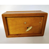 Max Wooden Jewelry Music Box Creative Crafts Gift yellow