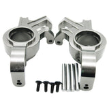 Max 1 Pair Aluminum Steering Block Upgarde Parts for TRAXXAS X-MAXX Titanium