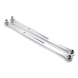 Max 2 Pieces Front Rear Pull Rods for Traxxas X-Maxx Silver