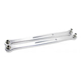 Max 2 Pieces Front Rear Pull Rods for Traxxas X-Maxx Silver