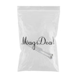 Max 2 Pieces Front Rear Pull Rods for Traxxas X-Maxx Silver