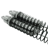 Max 2Pcs 1/5 Front Rear Shock Absorber Set For Traxxas 77086-4 8S X-Maxx Black