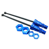 Max 2pcs 1/5 Front Rear Universal Drive Shafts for Traxxas X-Maxx Blue