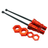 Max 2pcs 1/5 Front Rear Universal Drive Shafts for Traxxas X-Maxx Red