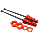 Max 2pcs 1/5 Front Rear Universal Drive Shafts for Traxxas X-Maxx Red