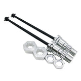 Max 2pcs 1/5 Front Rear Universal Drive Shafts for Traxxas X-Maxx Silver
