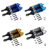 Max RC Truck Front Rear Shock Absorber Set for Traxxas Slash Dark Blue