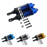 Max RC Truck Front Rear Shock Absorber Set for Traxxas Slash Dark Blue
