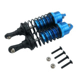 Max RC Truck Front Rear Shock Absorber Set for Traxxas Slash Light Blue