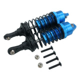 Max RC Truck Front Rear Shock Absorber Set for Traxxas Slash Light Blue
