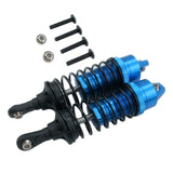 Max RC Truck Front Rear Shock Absorber Set for Traxxas Slash Light Blue