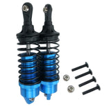 Max RC Truck Front Rear Shock Absorber Set for Traxxas Slash Light Blue