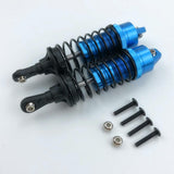 Max RC Truck Front Rear Shock Absorber Set for Traxxas Slash Light Blue