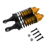 Max RC Truck Front Rear Shock Absorber Set for Traxxas Slash Golden