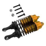 Max RC Truck Front Rear Shock Absorber Set for Traxxas Slash Golden